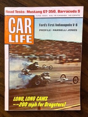 1965 BOND PUBLISHING COMPANY Car Life Magazine